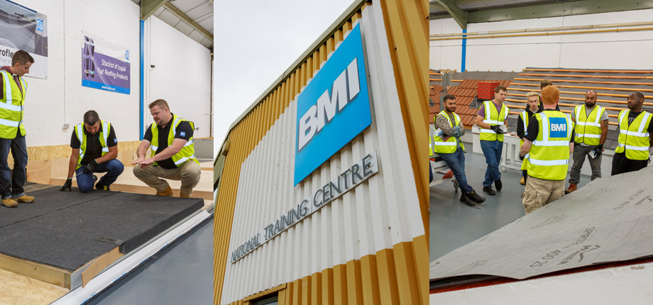 BMI pitches up with a new flat roof training facility
