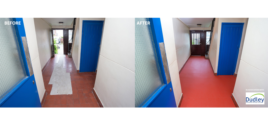 Dudley Council see the Attraction® in interlocking floor tiles from Gerflor