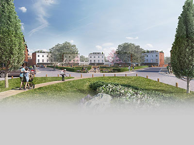 Beauchamp Park in Warwick will be made up of at least 40% affordable housing