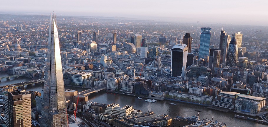 London from a hot air balloon - London has the biggest housing shortfall in the country