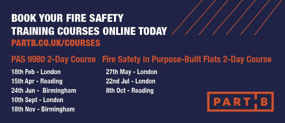 Book your Fire Safety training course online today