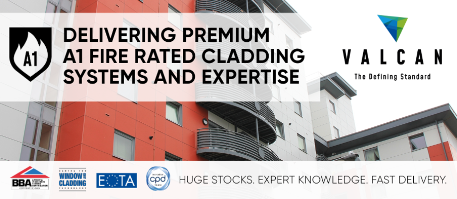 Delivering premium A1 fire rated cladding systems and expertise